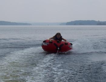 Tubing is a great  past time for kids and adults!